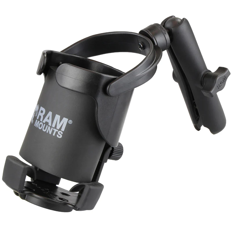 Portavasos RAM Level Cup XL con brazo para bola B — RAM-B-417B-C-201U